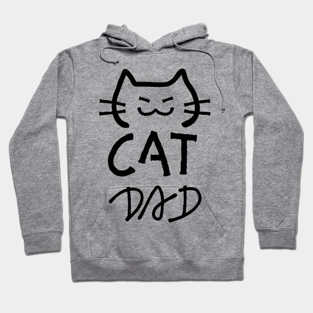 Cat Dad Meow Daddy Hoodie by Attapet Original